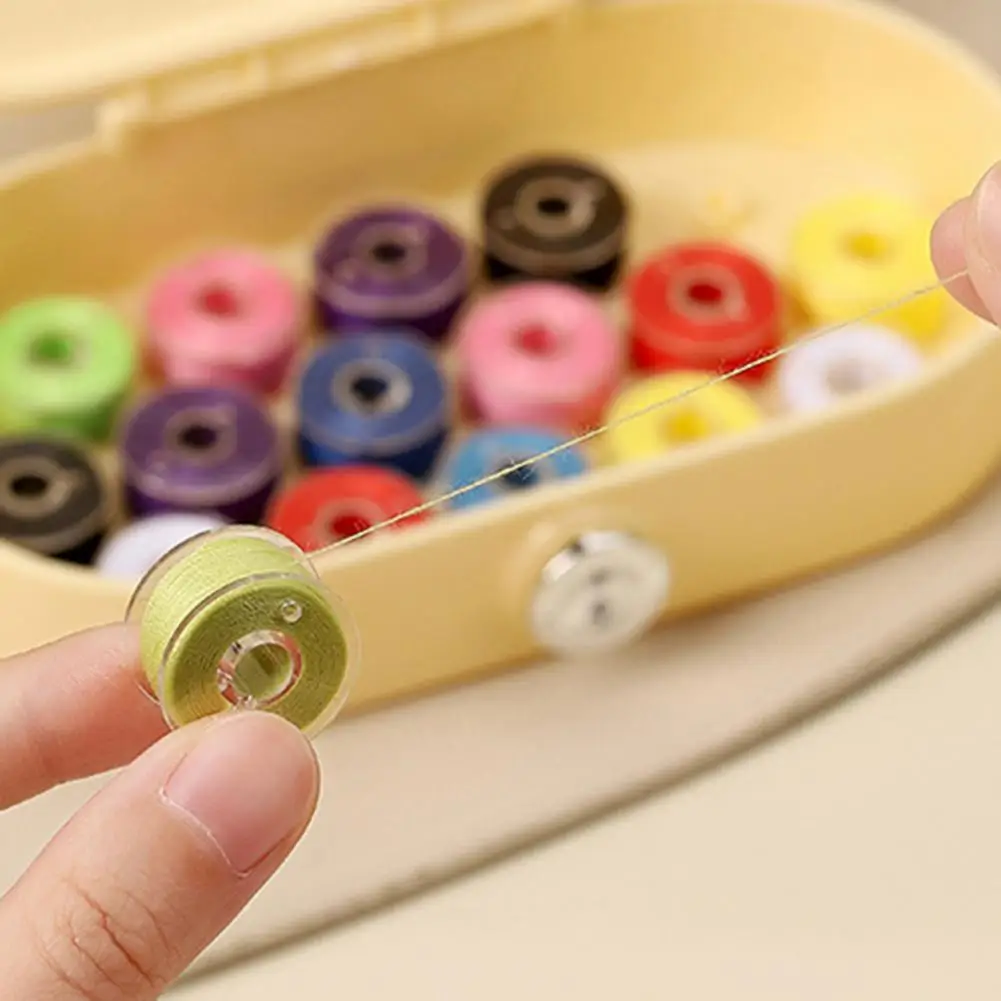 Box Organizer Sewing Supplies Organizer Sewing Box Magnetic Organizer Thread Spool Storage Case Thimble Holder for Stitch