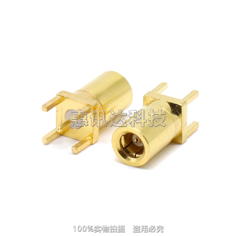 SMB-KE SMB-KHD SMB female head solder PCB panel socket, direct plug SMB seat, antenna seat
