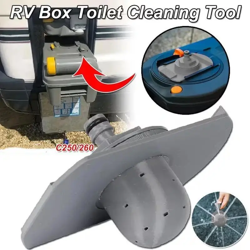 RV Toilet Cleaning Tool Suitable For C250/260 Box Toilet Replacement Part RV Accessories Maintenance