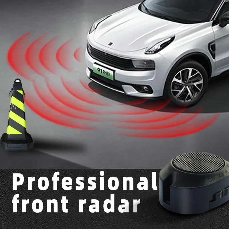 QXNY Professional Front Parking Sensor Kit Auto Parktronic Vehicle Assistant System Buzzer Alarm Volume Can be Adjusted