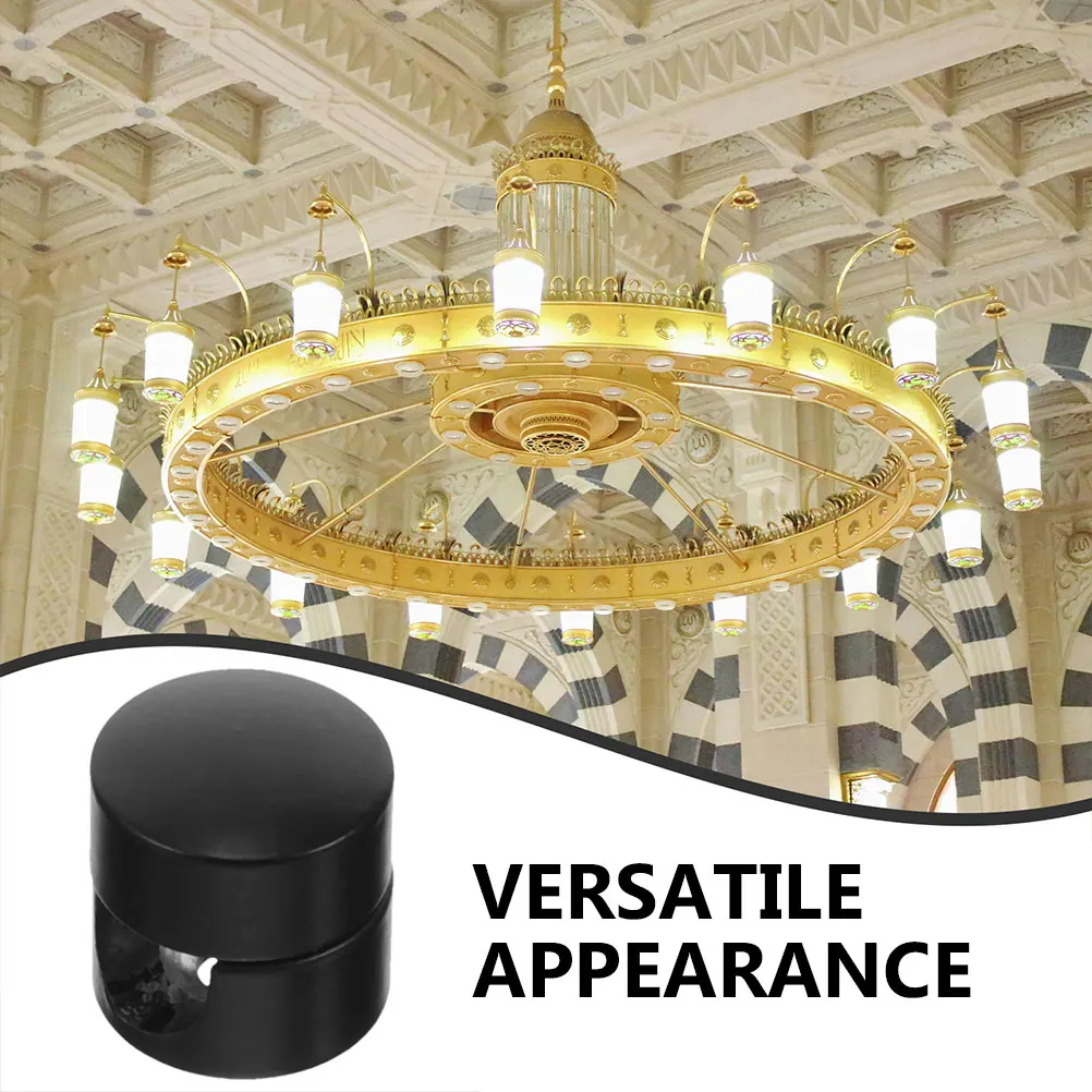 

2pcs Black Aluminum Wire Fixer Retro Ceiling Hooks for Pendant Lights Cable ganizer SwagHooks LED Bulb Tube