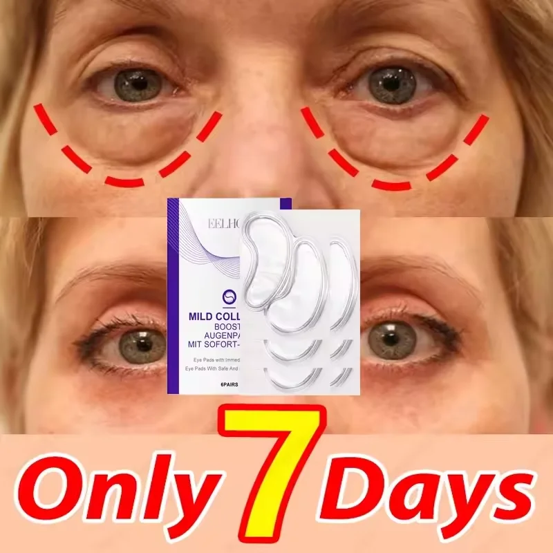 Collagen Eye Mask Firming Lifting Wrinkle Remove Eye Patches Fade Fine Line Hyaluronic Acid Moisturizing Brighten Eye Skin Care