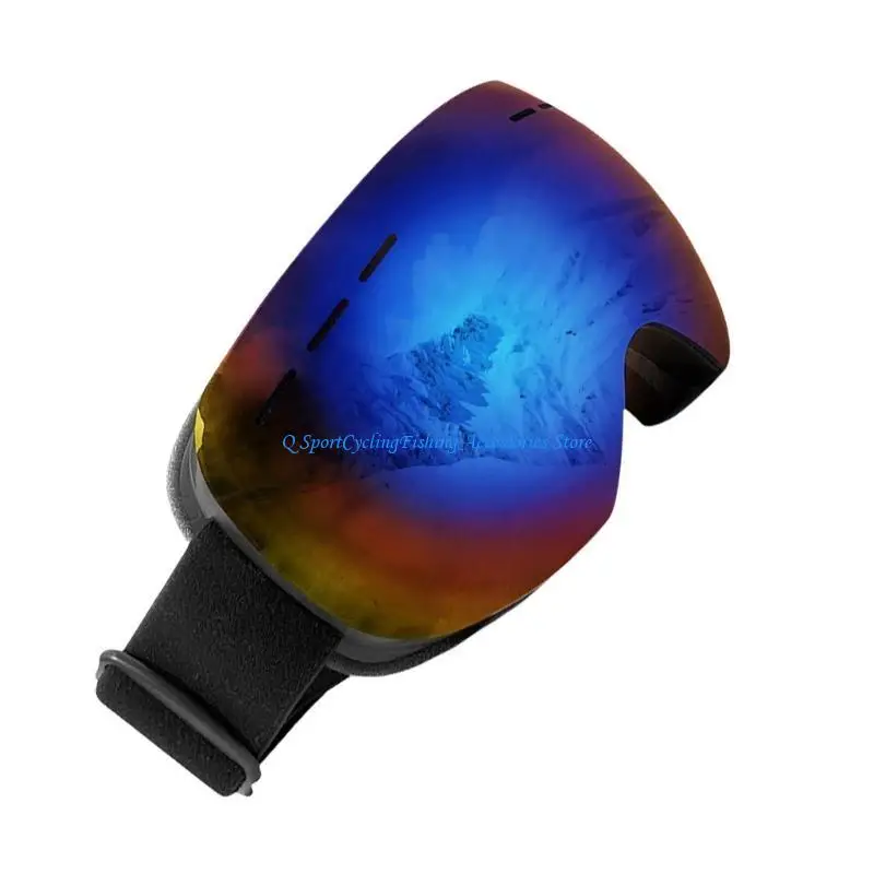 Óculos esqui à prova vento, óculos para adultos, esportes ao ar livre, resistente a neblina, snowboard, óculos neve e