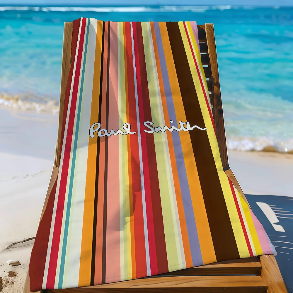 Fashion P-Paul S-Smith stripe Towel Quick Drying Beach Towels Are Suitable For Swimming Pools Camping Yoga And The Gym