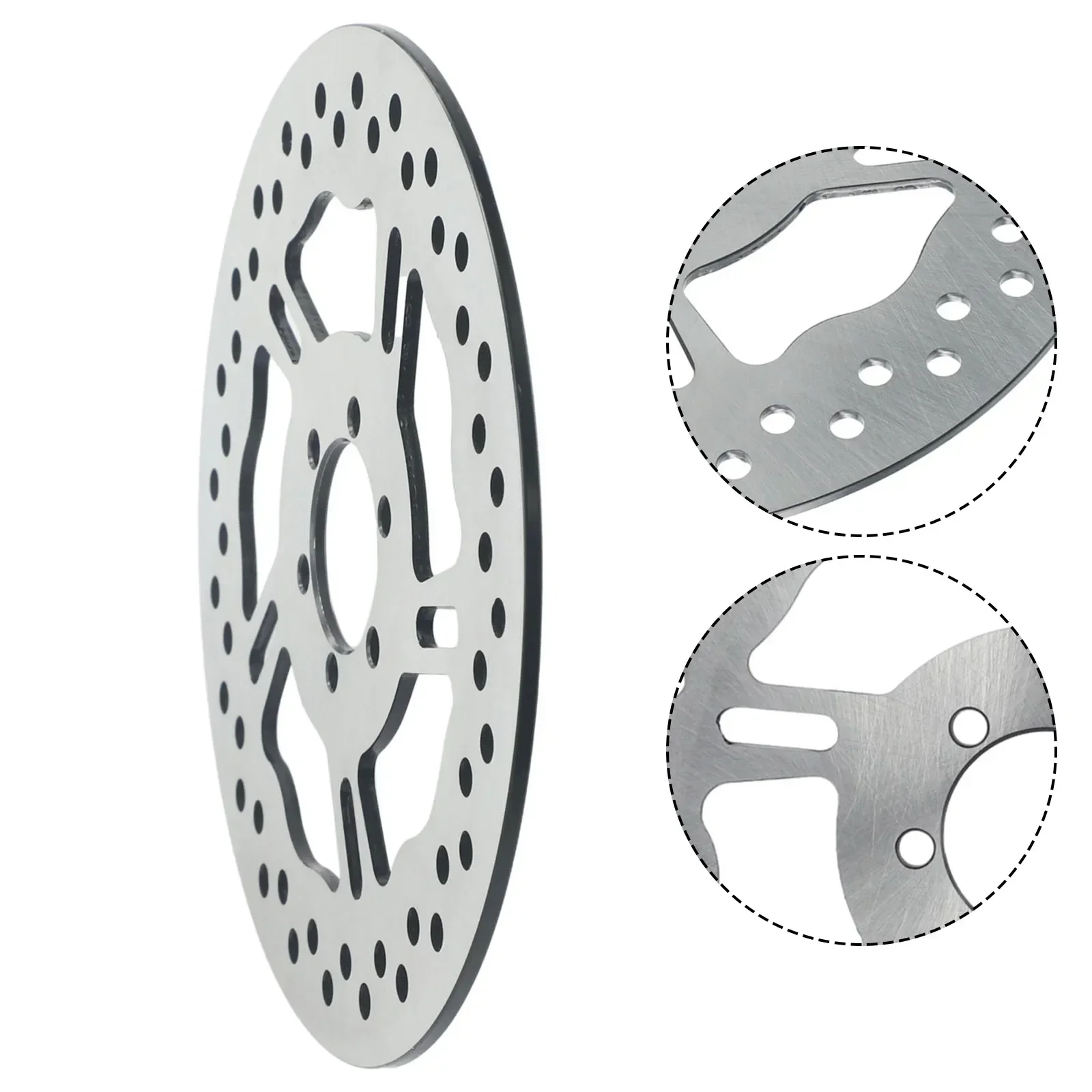 Electric Bicycle Disc Brake Rotor 160MM/170MM 6 Hole For E-bike E-Scooter 2.3mm/2.5mm/3mm Thickened Brake Disc Cycling Parts ﻿