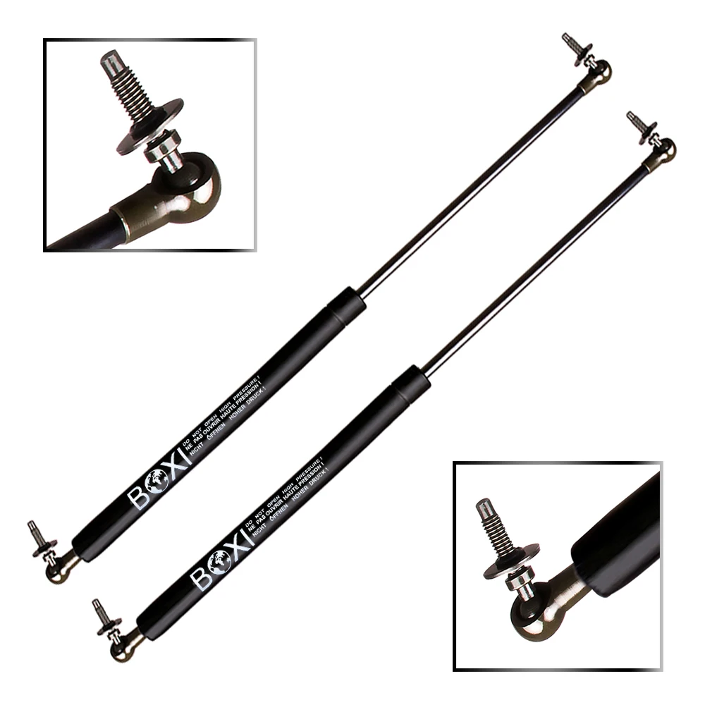 Qty(2) BOXI Liftgate Tailgate Rear Hatch Gas Charged Lift Supports Gas Struts Shocks Springs Replacement for Jeep Grand Cherokee 2005 2006 2007 2008 (with Torx Ends) | 55394323AA 55394322AA 6104