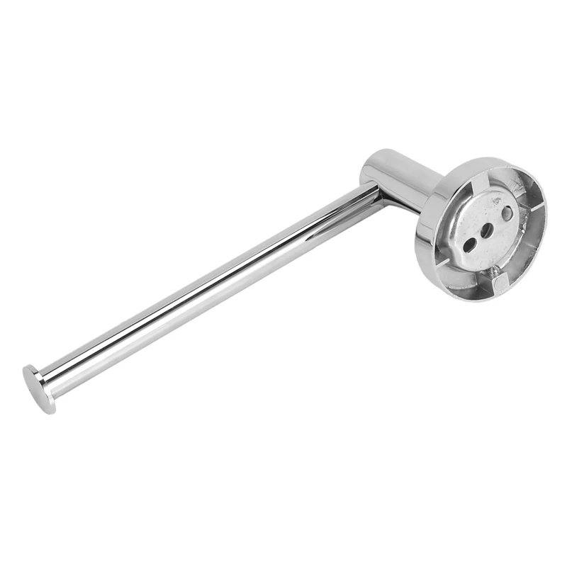 Montado na parede de aço inoxidável Toilet Roll Holder, Banheiro e Cozinha Papel Toalha Dispenser, Tissue Hanger, Chrome polido, 2 PCs