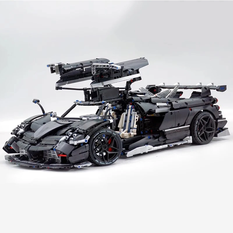 MOYU 88022S MOC الراقية التقنية سوبر سيارة رياضية سباق السيارات نموذج بنة الطوب لغز ألعاب تعليمية ذاتية الصنع عيد الميلاد #6