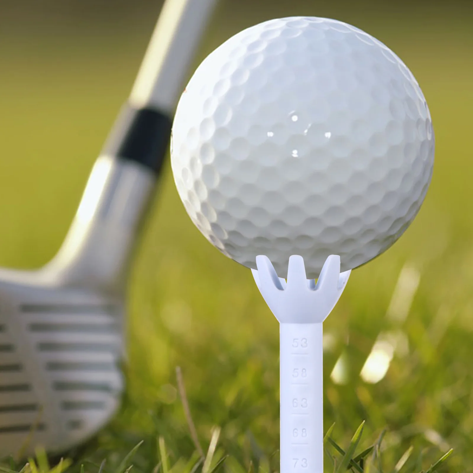 ทีส 2 ชิ้น วัสดุทนทาน ตัวเลือกของขวัญที่ใช้งานได้จริงสำหรับผู้ที่ชื่นชอบกอล์ฟ ทีสกอล์ฟ ที่วางลูกกอล์ฟ