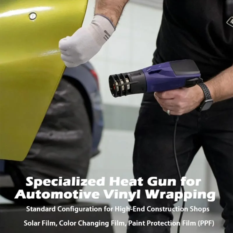 

Professional 2300W Heat Gun High Power Adjustable Temperature Industrial Electric Heat Gun Automobile Film Baking Gun Tool
