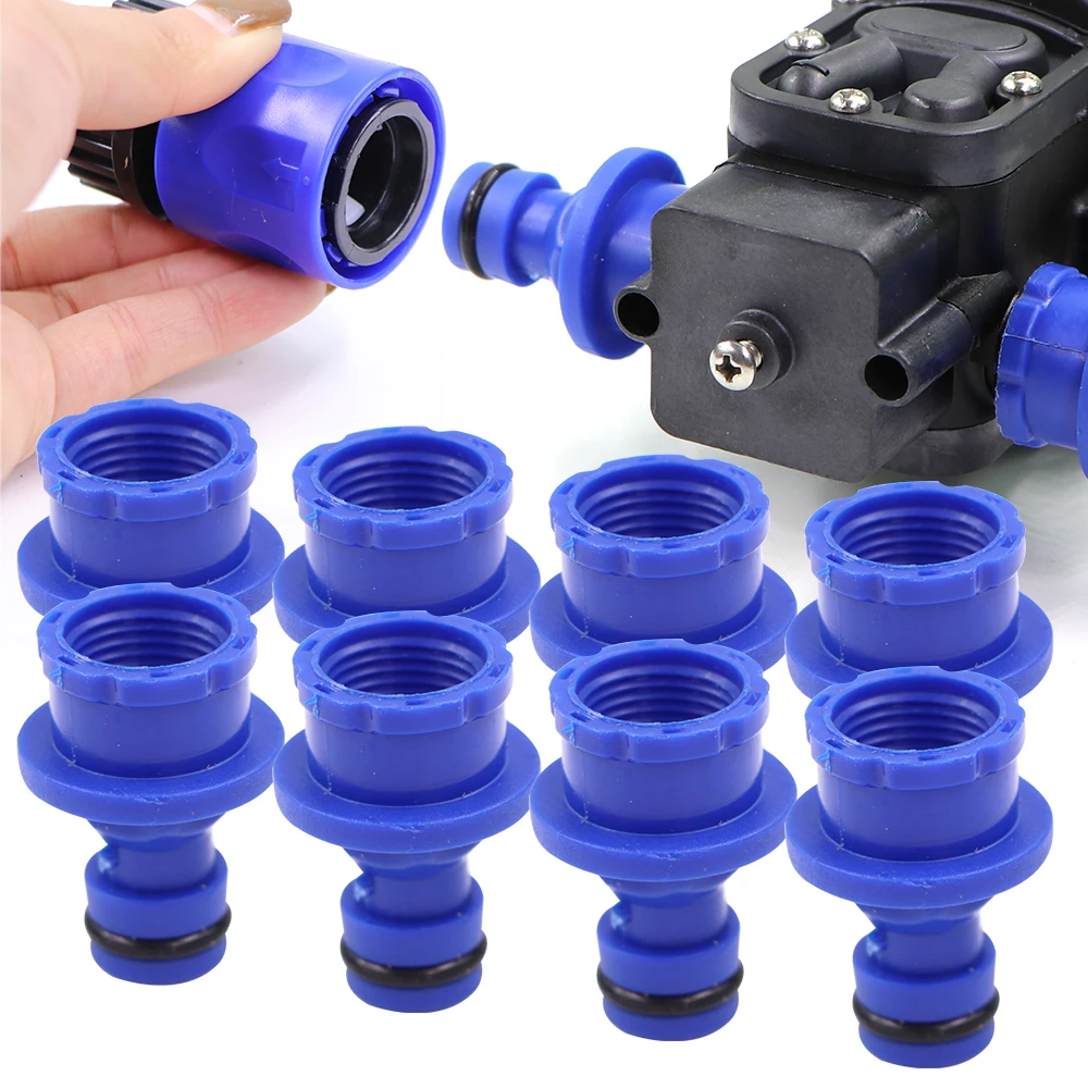 18mm Female Thread Nipple Quick Connector Watering Pump Adapter for Garden Tubing Drip Irrigation Joint  Aquarium Hose Coupling