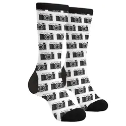 Photo Camera Casual Funny Funky Novelty Fashion Socks For Men Women