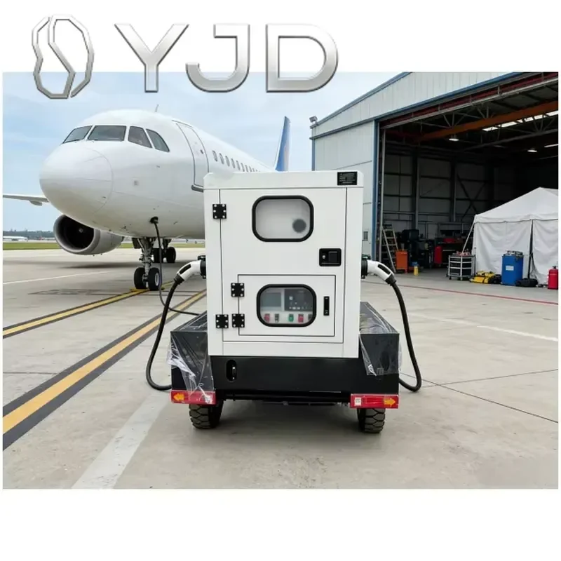 YJD 90KVA Silent Type Auto Start Stamford Airport Aviation Ground Power Unit GPU
