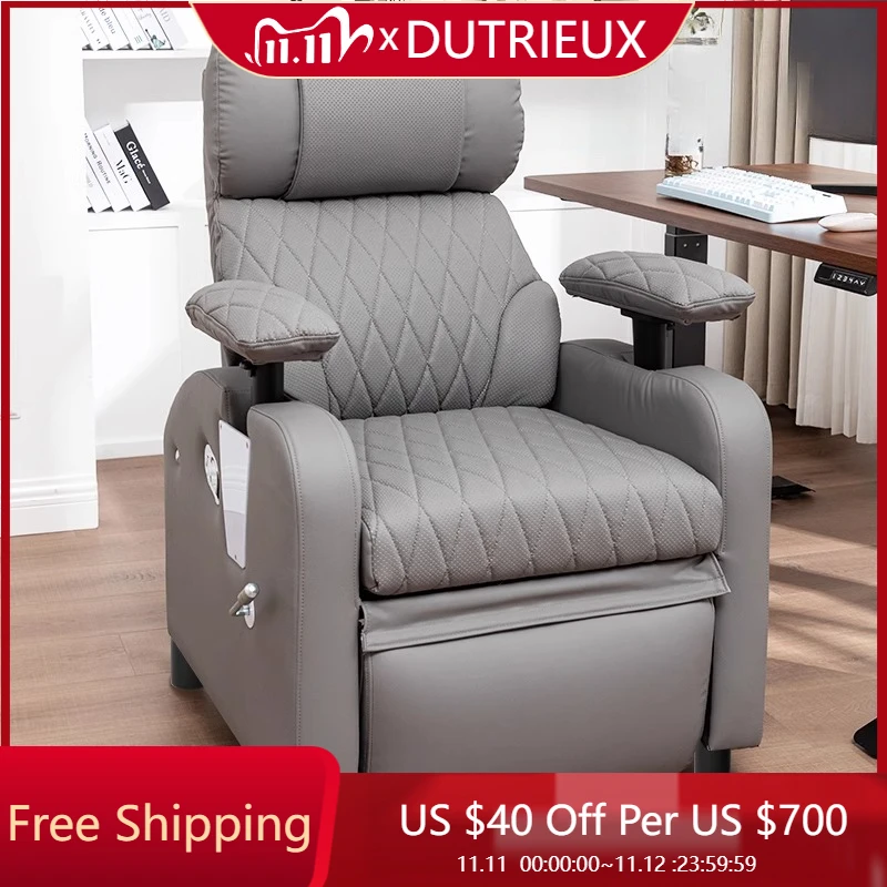 

comfortable sedentary chair designer aesthetics rotating footrest unusual chair Durable footrest cadeira gamer home furniture