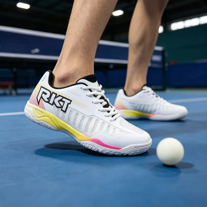 2026 New Arrival Badminton Mans Shoes Anti-Slip Indoor Court Mans Shoes Unisex Tennis Shoes Man Good Quality Table Tennis Shoe