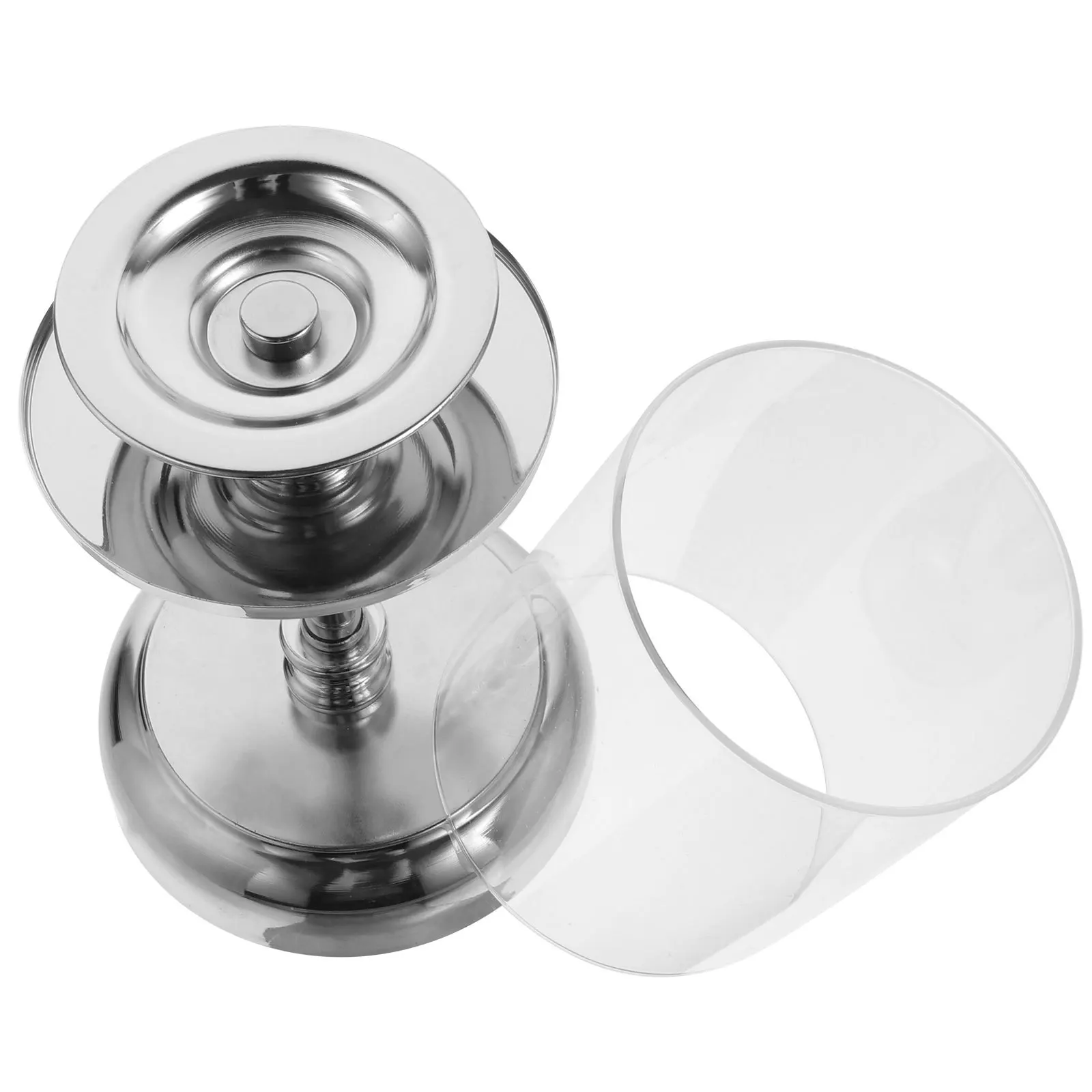 

Nordic Style Desktop Holder Decorative Romantic Stand Glass Cover for Home Wedding Party Tea Light Holders