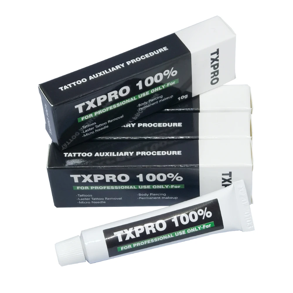 100% TXPRO Tattoo Cream Before Permanent Makeup Microblading Piercing Eyebrow Lips Liner Body Beauty 10g