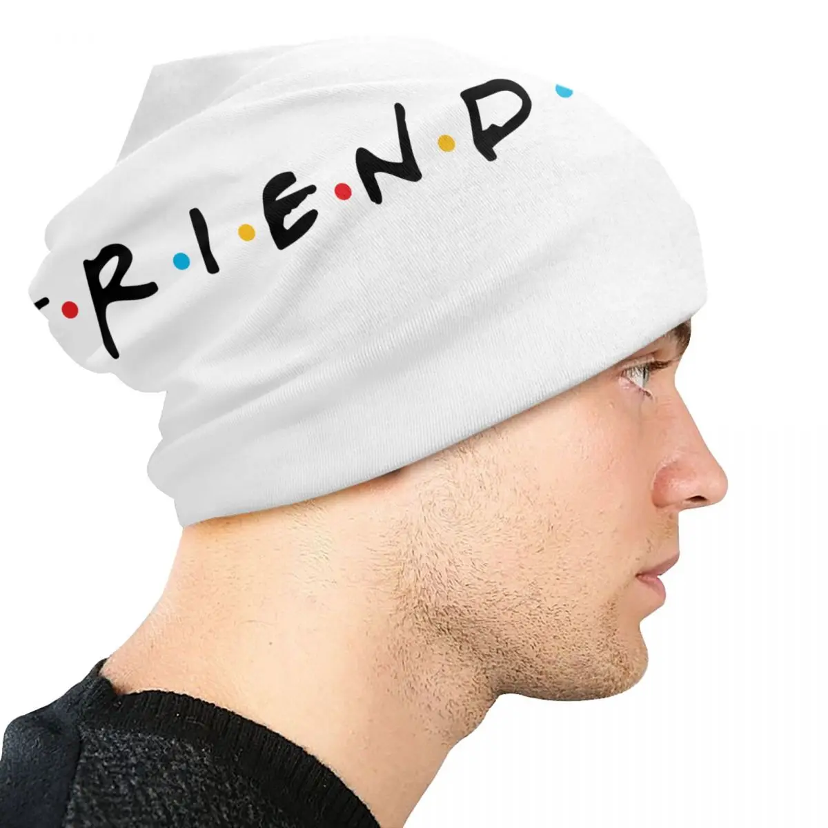 Friends Beanie Cap Unisex Winter Warm Bonnet Femme Knitted Hats Cool Outdoor Skullies Beanies Caps For Men Women