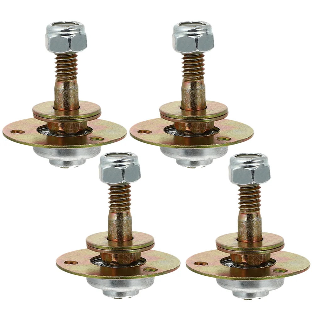 4 Pcs Rocking Chair Bearing Improve Performance Furniture Connecting Fitting Screws Iron Sturdy Part