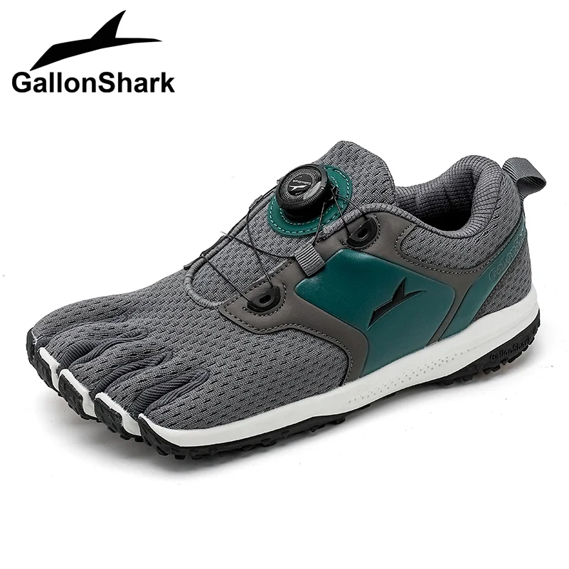 Lightweight Mesh Five Toe Water Shoes, GallonShark Quick-Dry Barefoot Sneakers for Paddleboarding, Climbing & Daily Activities