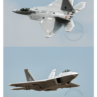 Freewing 70mm F-22 Raptor Ducted Fan Fighter Rc Airplane Model Children'S Toy Gift Remote Control Fixed Wing Aircraft