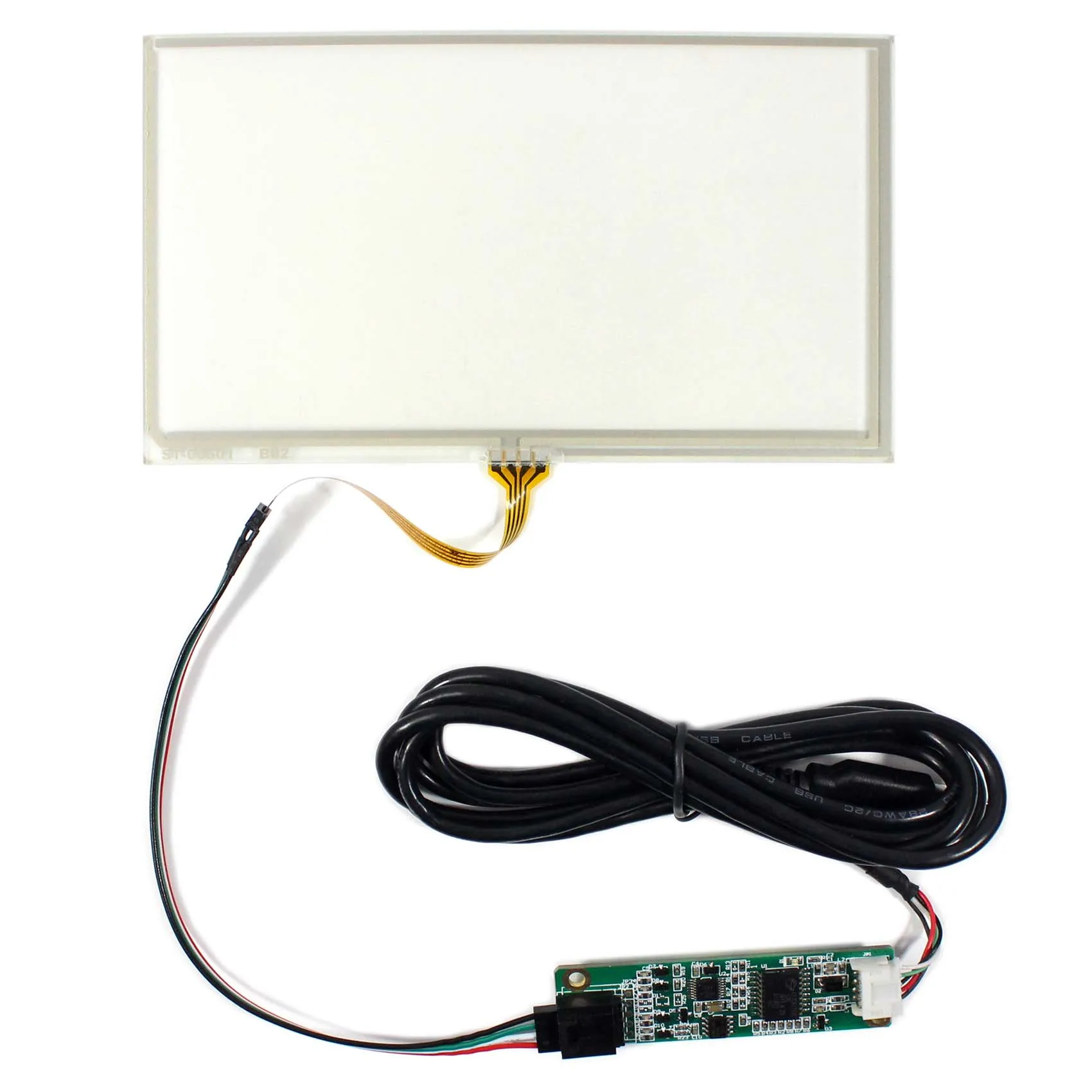 

For 6.5inch AT065TN14 800x480 16:9 LCD Screen 6.5" 4-Wire Resistive Touch Panel