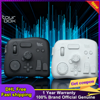 Tourbox Video Photo Editing Console Advanced Controller for Lightroom SAI Premiere Customized Creative Inputs Simplify Opti