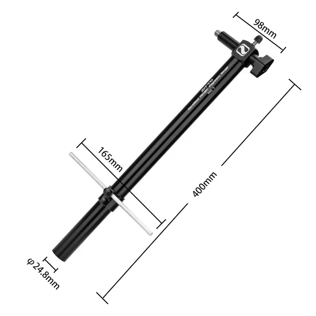 TOOPRE Fahrrad-Schaltwerk-Aufhänger, Ausrichtungslehre, Aluminiumlegierung, Glättwerkzeug für Mountainbike, Rennrad, 20–29 Zoll Rad