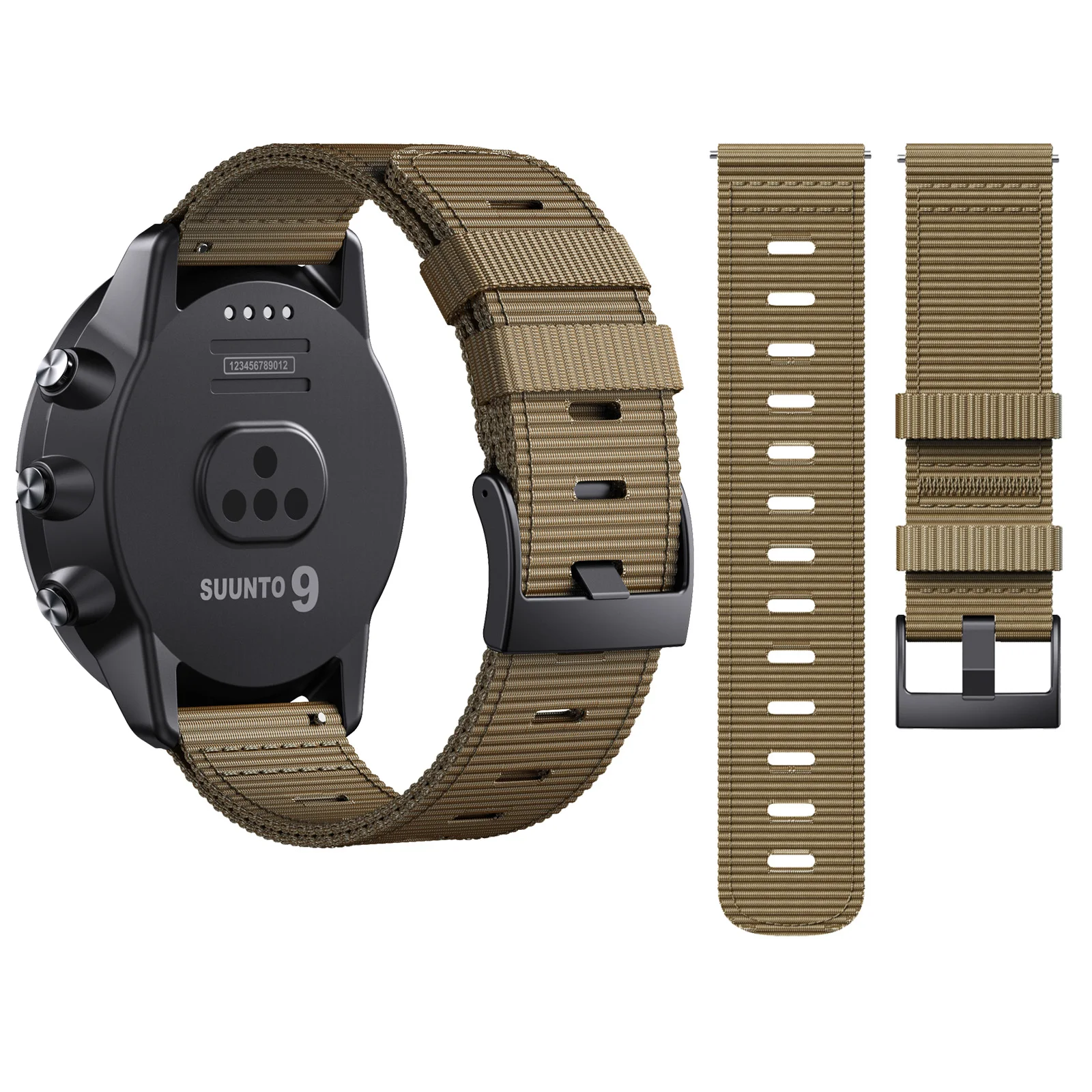 24mm Outdoor Atmungsaktive Sport Silikon Strap Band Für Suunto 7/9 /D5 Spartan Handgelenk HR Baro Smart uhr Ersatz Armband