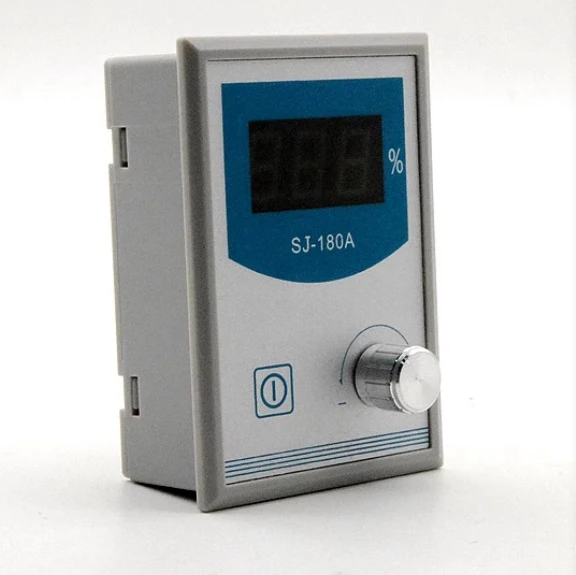 

SJ-180A Magnetic Powder Tension Controller Micro Digital Display Manual 24V Brake Clutch High Precision Tension Meter