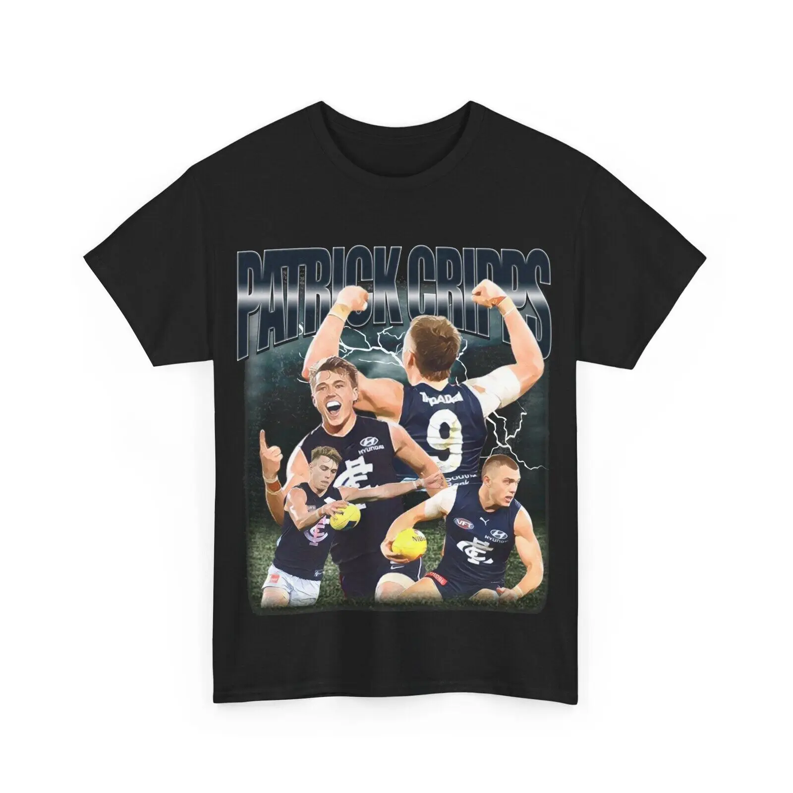 Vintage AFL T-shirt PATRICK CRIPPS Carlton Football Club 90s Inspired t shirt