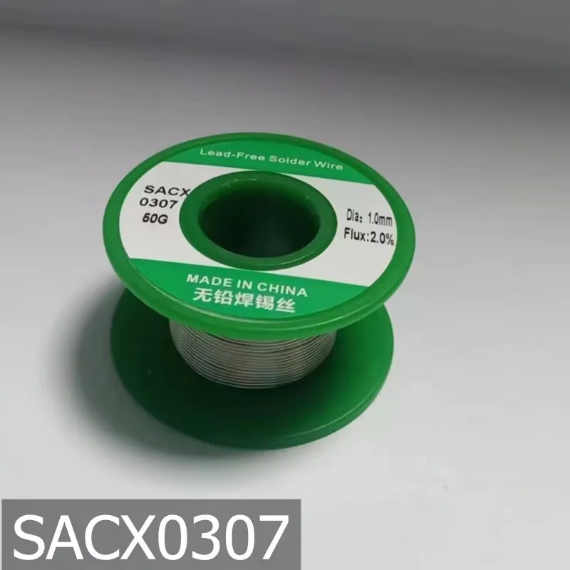 

50g/roll 1.0mm tin solder wire rosin core tin solder wire solder flux solder wire coil lead-free high-temperature solder wire