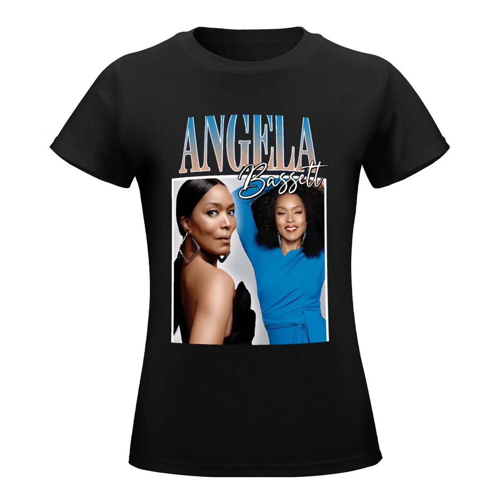 Angela Bassett Design T-Shirt quick drying plus sizes anime clothes Women t shirt