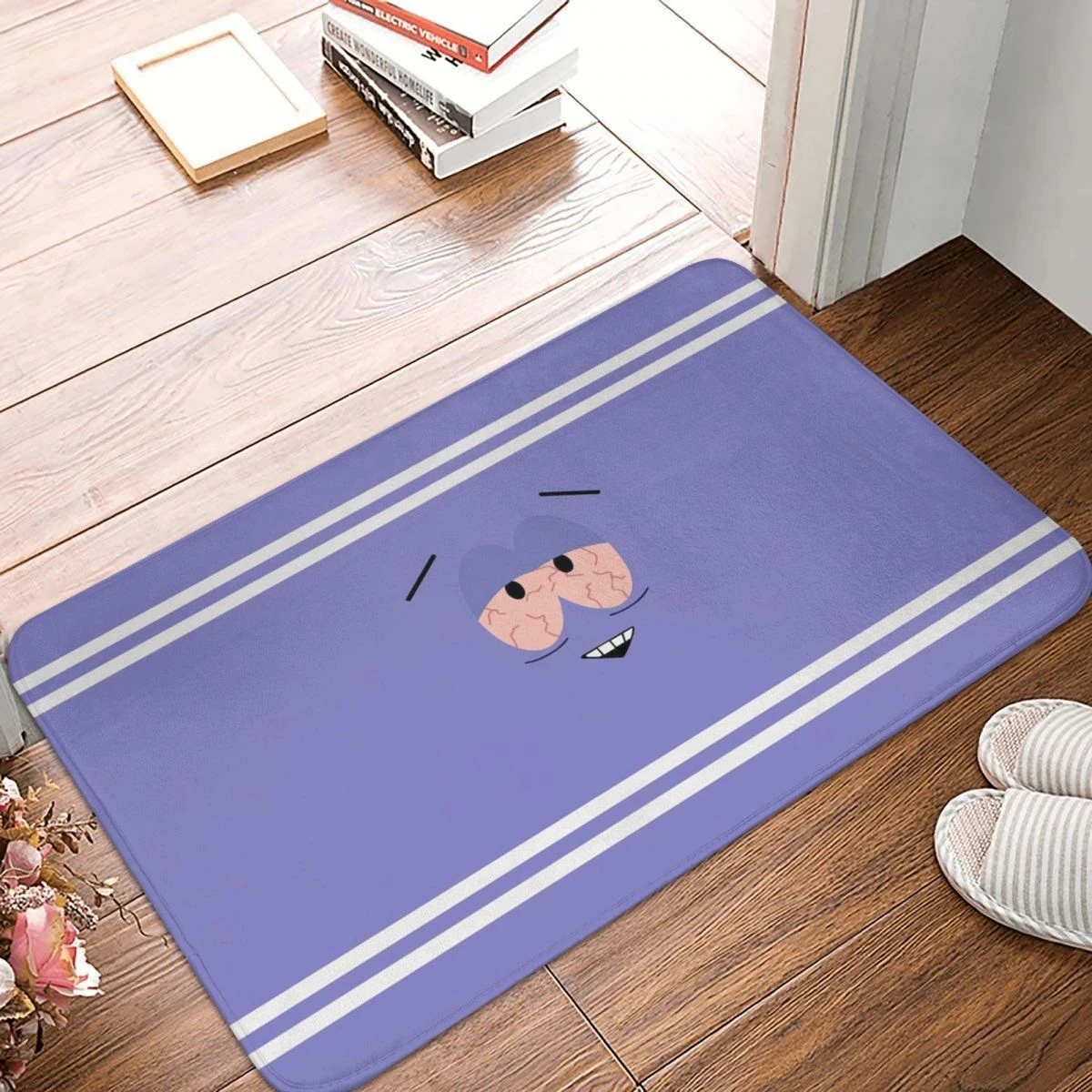 Purple Eyes Towelie Entrance Doormat Home Decoration Carpet for Living Room Bathroom Non-slip Floor Mat Balcony Long Rugs