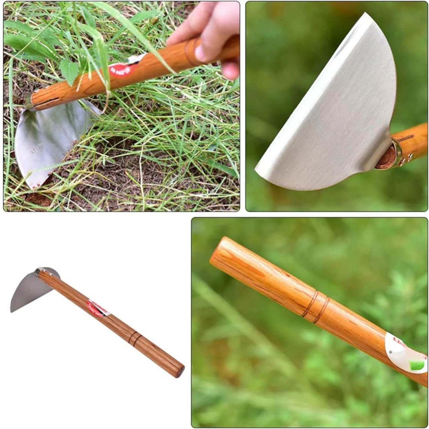 he Durable, Efficient, and Ergonomic Japanese Stainless Steel Heavy Duty Gardening Hoe is Every Gardener's Dream. Perfect for Pr