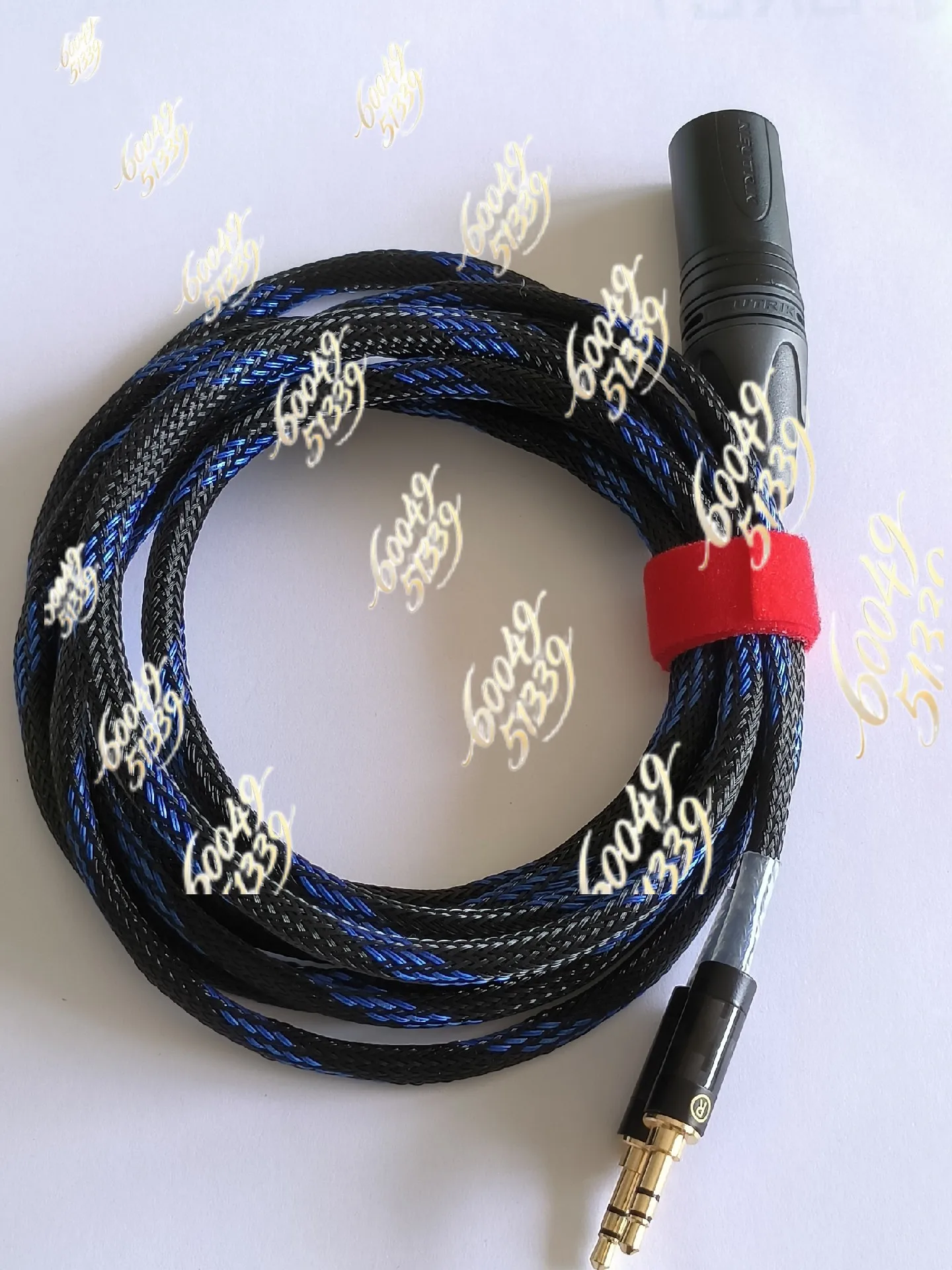 apply to 4 Core XLR Balanced Headphone Upgrade Cable Duelund Oil Immersed Cotton Wax Dual 3.5mm HIFI Fever Wire