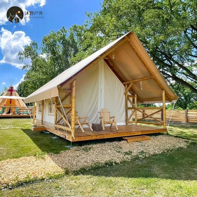 

Muye Outdoor Large Camping Hotel Tent Large Accommodation Camp Tent Hotel Wild Luxury Homestay Roof Tent