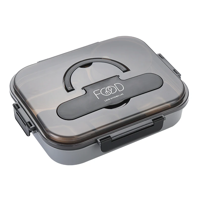 

Extra Large Lunch Box for Dining Room, Five-Compartment 316L Stainless Steel Lunch Box Office Worker Large Capacity Men's Rice