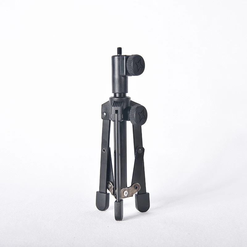 Mini Tabletop Tripod Microphone Mic Stand Holder With Threaded For Meetings Lectures Speaking And Ect