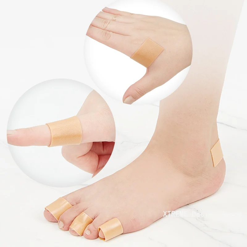 Schaum Fuß Mais Hornhaut Zehen Fingers chutz Klebeband Hallux Valgus Bunion Schuh kissen Anti-Reibung High Heel Fuß polster Aufkleber