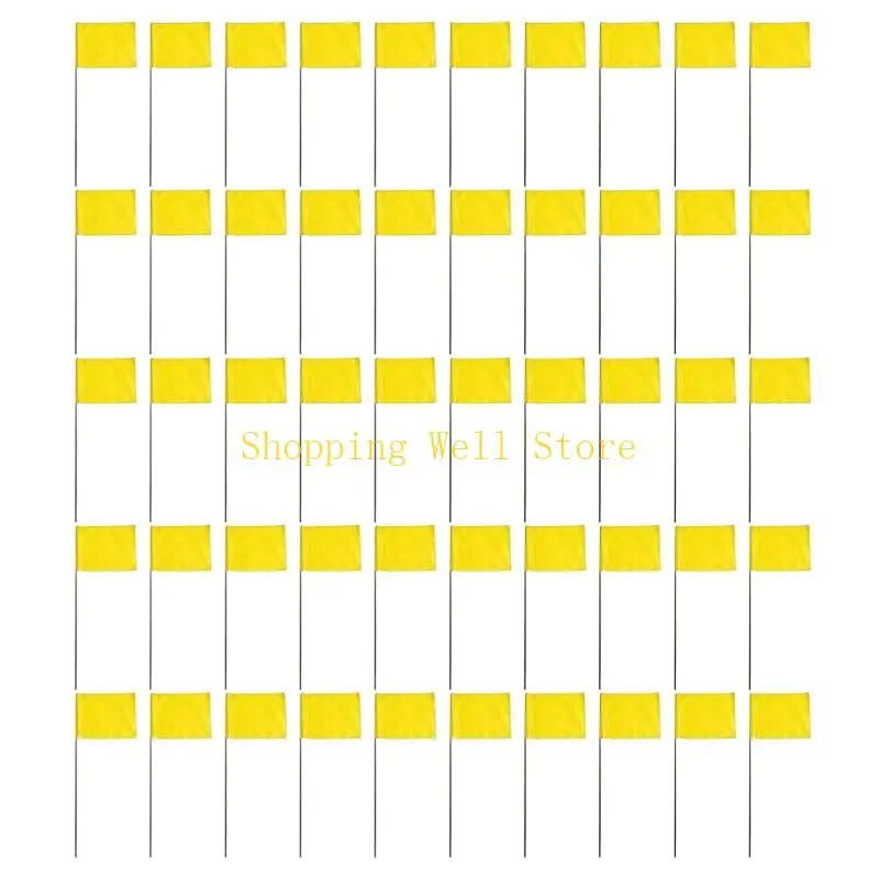 KX4B 50Pcs Heavy Duty Garden Flags Designed For Long Lasting Outdoor Applications