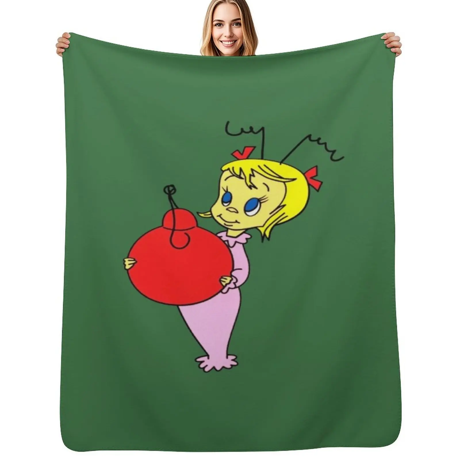 

Cindy Lou Who Throw Blanket Baby Giant Sofa For Sofa Thin Camping Blankets