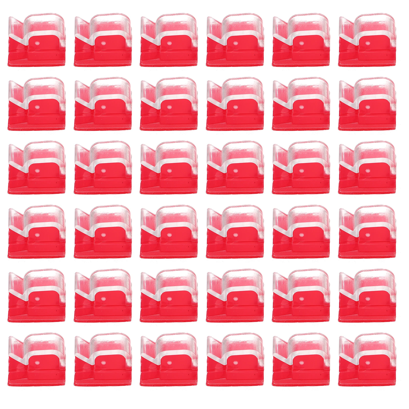 Organizzatore di cavi autoadesivo da 50 pezzi per cavi per cuffie Avvolgicavo in plastica Salvaspazio