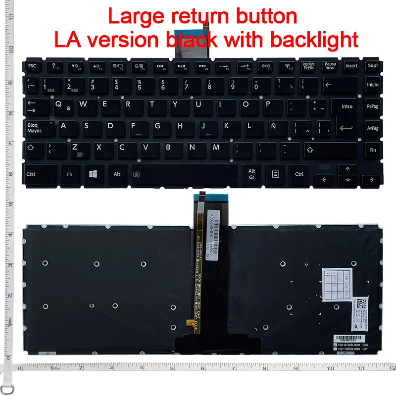 

Spain/Latin SP/LA Keyboard For Toshiba L40-B L40D-B L40DT-B L40T-B L45-B E45T-B