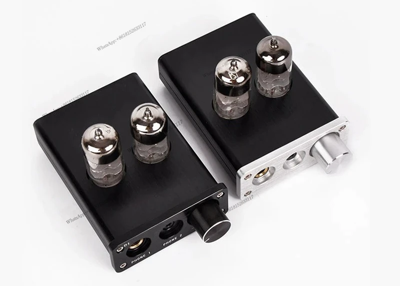 الإلكترونية أنبوب مضخم ضوت سماعات الأذن USB كارت الصوت 2704/7022 USB رقاقة لاختيار 6J9-J فراغ أنبوب HiFi مضخم ضوت سماعات الأذن