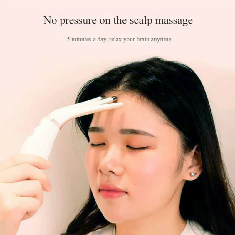 

Heated 5-Claw Mini Head Massager, Electric Scalp Massage Comb for Tension Relief, Portable Multifunction Body Relaxation Tool
