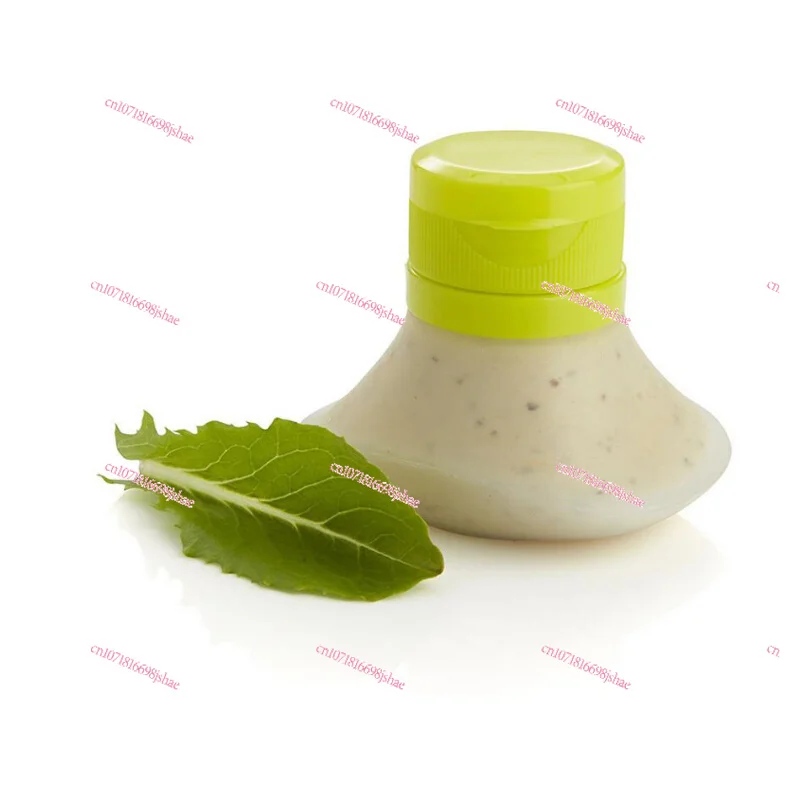 

Silicone Saucer Squeezer Salad Pot Simple Salad Bottle Portable with Squeeze Sauce Jam Squeeze Bottle