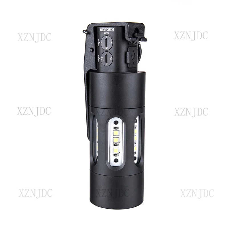 

11000 Lumen Strobe Nextorch ND30 2 Meter Impact Resistant 130 Decibel Multiple Modes Tactical Distraction Service