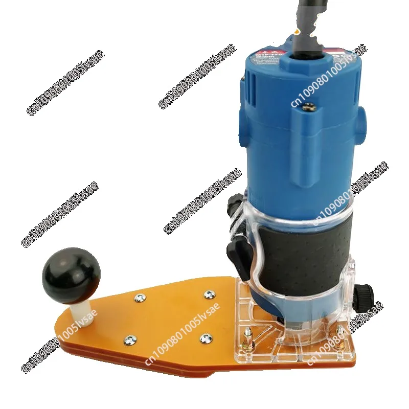 Trimming machine balance plate flip-chip baseplate slotting edge sealing chamfering artifact