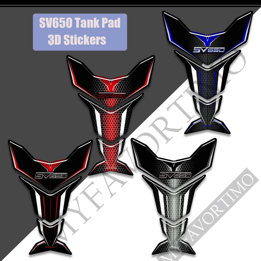 

Tank pad 3D waterproof Stickers Gas Fuel Oil Fairing For Suzuki SV650 SV650X SV 650 S X Tank Pad Protection Decal